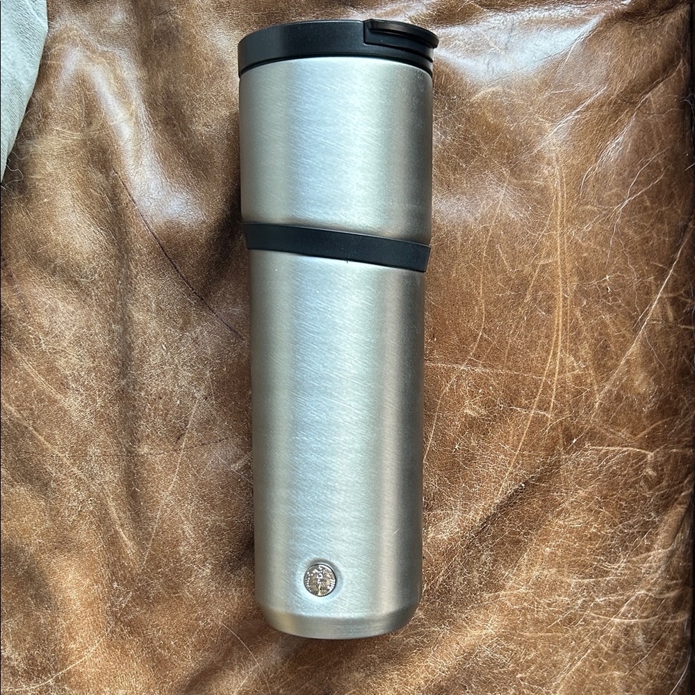Starbucks Stainless Steel Tumbler with Silver Finish